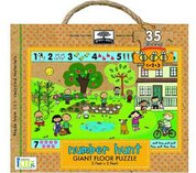 Green Start Giant Floor Puzzles Number Hunt