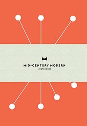 Mid-Century Modern : A Set of 3 Notebooks Each of 48 Pages