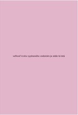 Martin Vongrej. Váha vědomí / The Weight of Consciousness