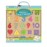 Shapes Colors Counting Magnetic Puzzle & Play Board
