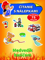 Čítanie s nálepkami - Medvedík hasičom